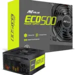 Ant Value ECO500 Non Modular Gaming Power Supply/PSU for PC