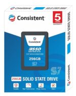 consistent SSD 256GB 2.5 Inch SATA Internal SSD - Read: 550MB/s & Write: 500MB/s - Solid-State Drive 5 Year Warranty (256, GB) - Image 2