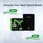 Matrix 128GB 3D NAND Flash SATA 6GB/s 2.5 Inches Internal Solid State Drive (SSD), Read Up to 550MB/s, Write Up to 500MB/s, 5 Year Warranty