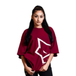 LEOTUDE Women's Cotton Oversized Fit T-Shirt