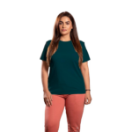 Women's Solid Cotton T-Shirt | Round Neck | Plain-Regular Fit