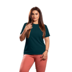 Women's Solid Cotton T-Shirt | Round Neck | Plain-Regular Fit - Image 2