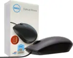 Dell MS116 Wired Mouse, 1000 DPI, Scrolling Wheel, 2 Buttons, 1 x USB, Optical LED Tracking, Plug and Play, Scrolling Wheel, Black -New pack - Image 2