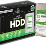 Matrix 3TB SATA Hard Drive for Desktop (HDD) 3.5 Inch SATA 6 GB/s 7200 RPM, 2 Year Warranty