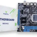 Matrix H61 MicroATX Motherboard II LGA 1155 DDR3 Socket Supports (i3/i5/i7 Processors)
