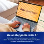 Dell 14, AMD Ryzen AI R5-340, 16GB LPDDR5X, 512GB SSD, FHD+, 14"/35.56cm, Win11, MSO 2024, Ice Blue, 1.52 Kg, [Dell 14], 300 Nits IPS, AMD Radeon Graphics, Backlit+FPS Keyboard, AI Powered Laptop Office 2021 (Refurbished) - Image 5