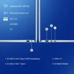 Dell 14, AMD Ryzen AI R5-340, 16GB LPDDR5X, 512GB SSD, FHD+, 14"/35.56cm, Win11, MSO 2024, Ice Blue, 1.52 Kg, [Dell 14], 300 Nits IPS, AMD Radeon Graphics, Backlit+FPS Keyboard, AI Powered Laptop Office 2021 (Refurbished) - Image 6